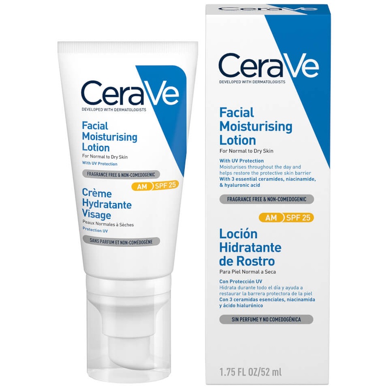 CeraVe AM Facial Moisturising SPF 25 | MakeupAlley